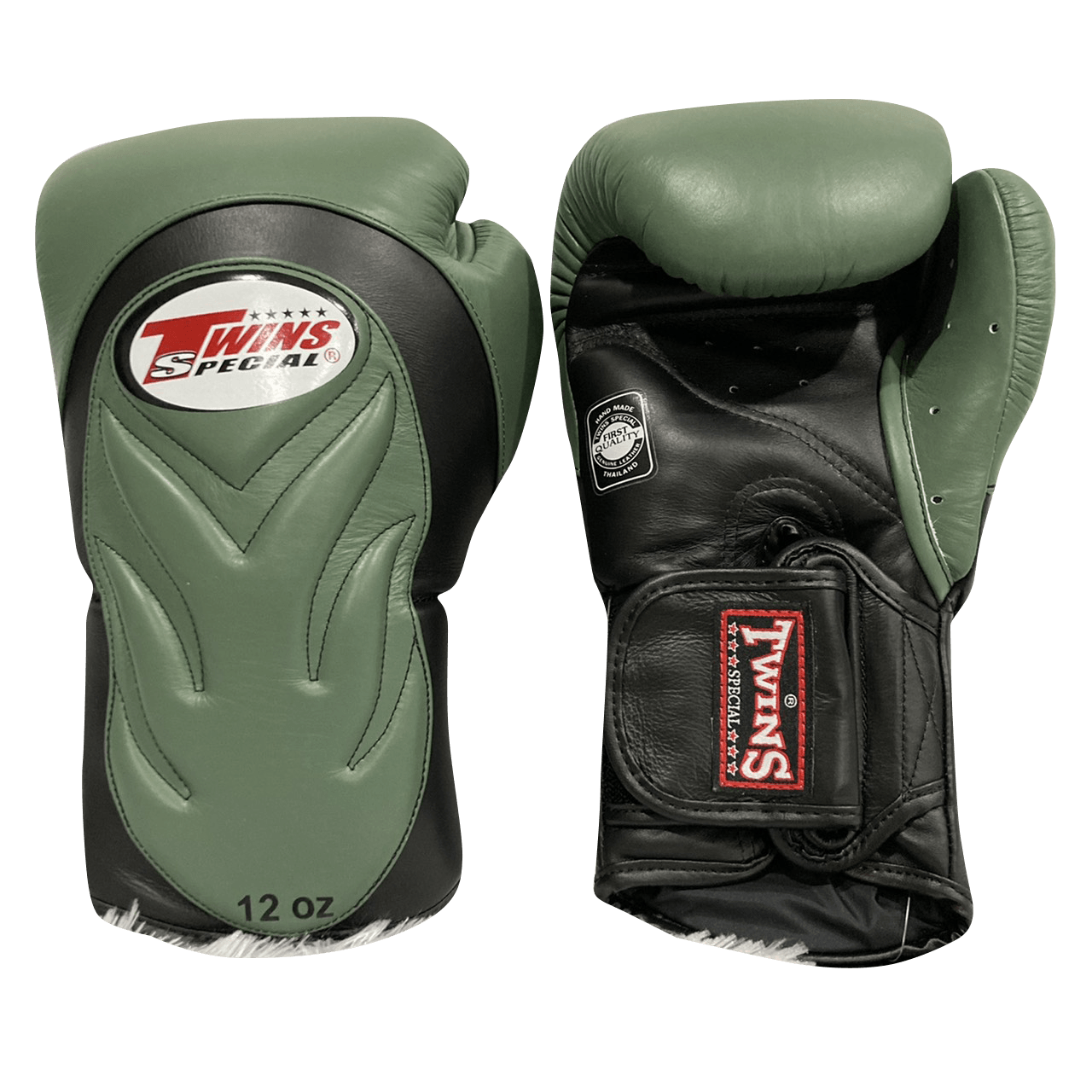 Twins Special Boxing Gloves Black Olive TheOneStopFightShop