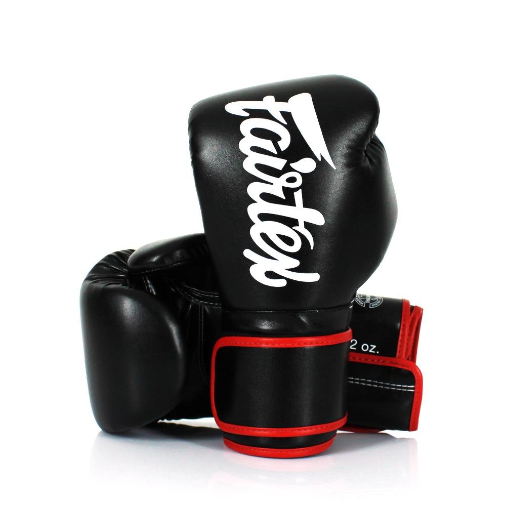 Fairtex Boxing Gloves - Black/Red